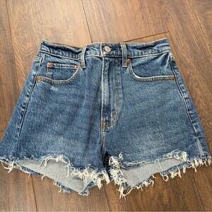 Abercrombie High Rise Mom Shorts
